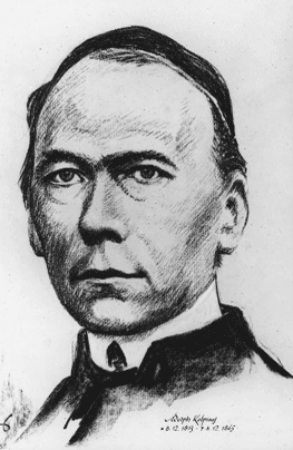 Adolph Kolping Zeichnung