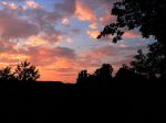 Falkenstein im Sonnenuntergang